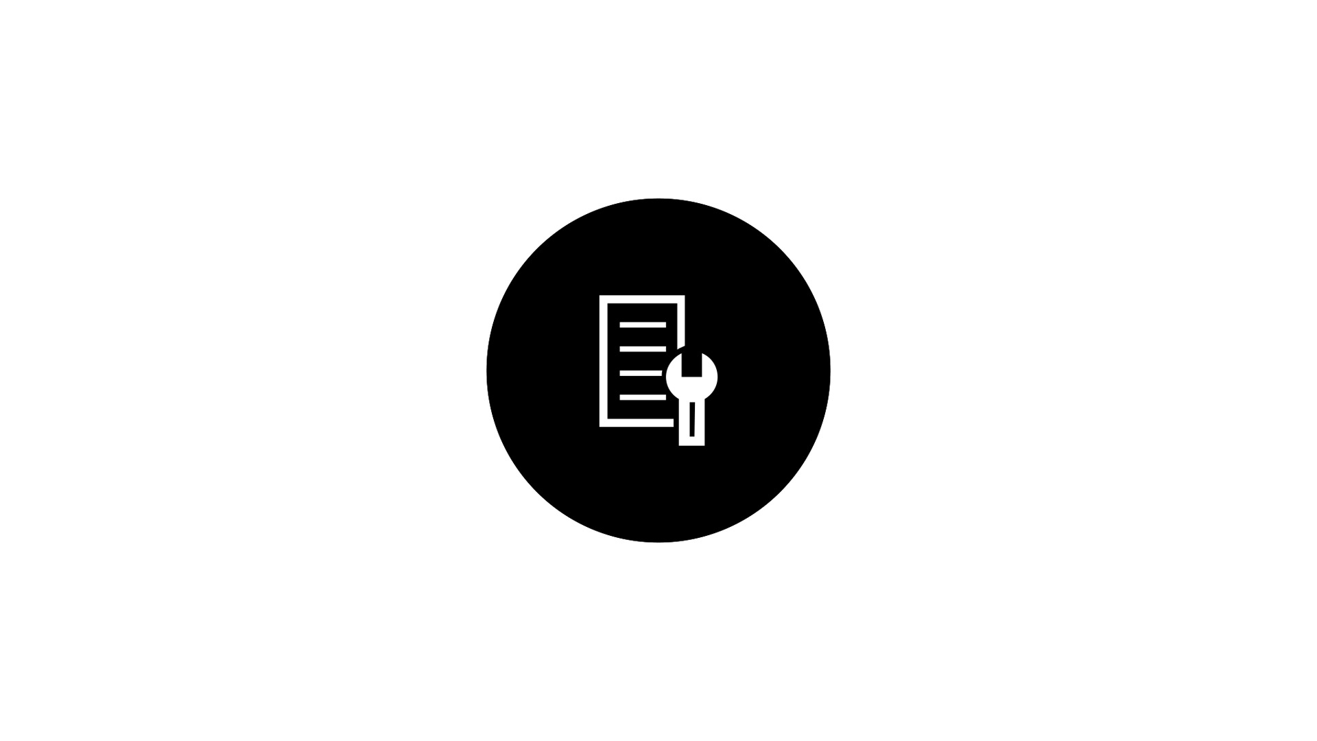 icon paper wrench
