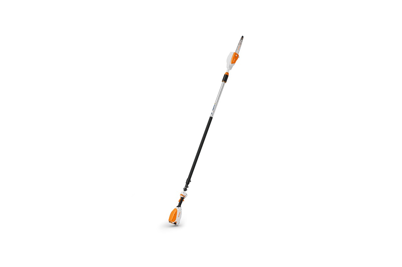 Podadora de altura a bateria HTA 86 do sistema AP da STIHL