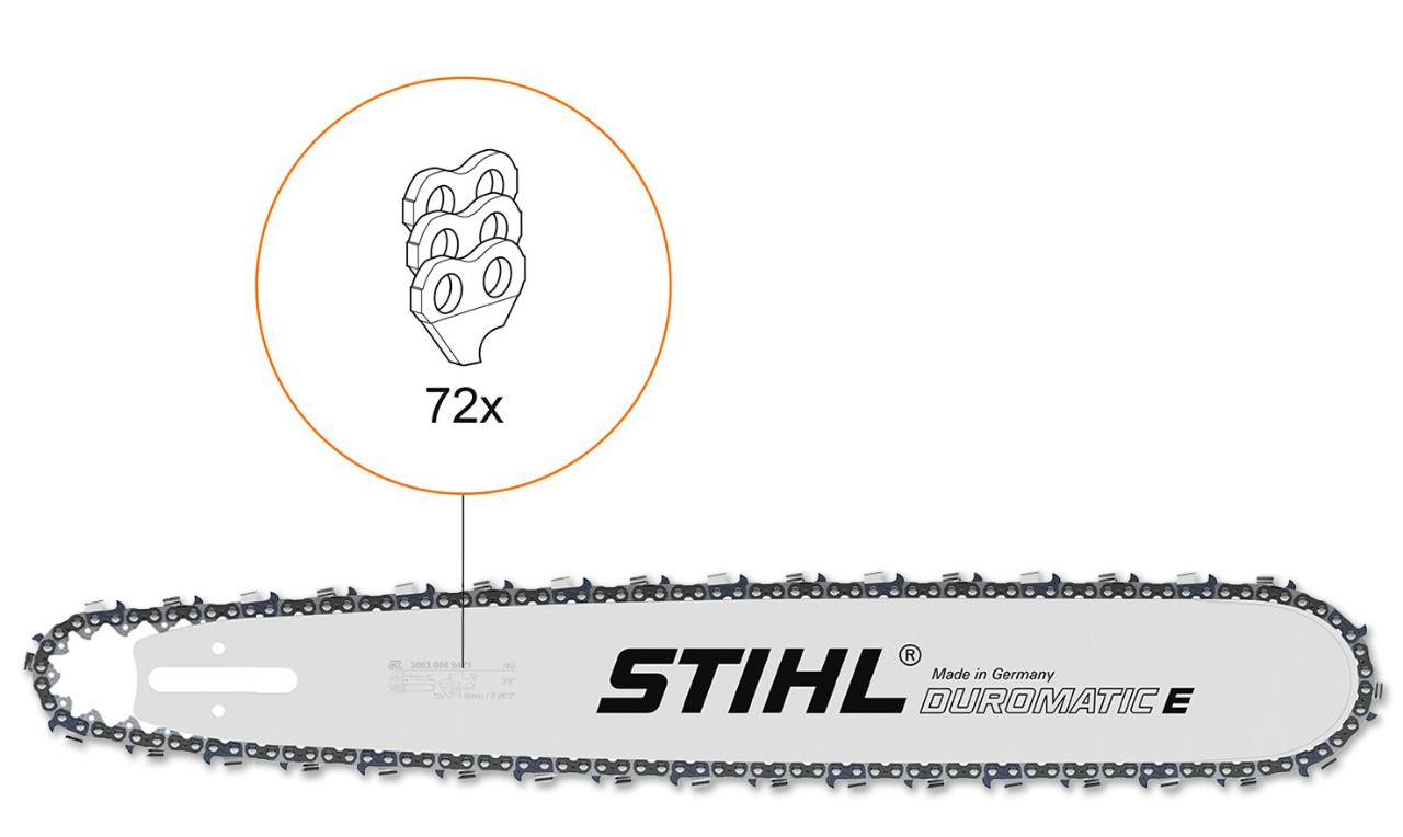Number of chain drive links